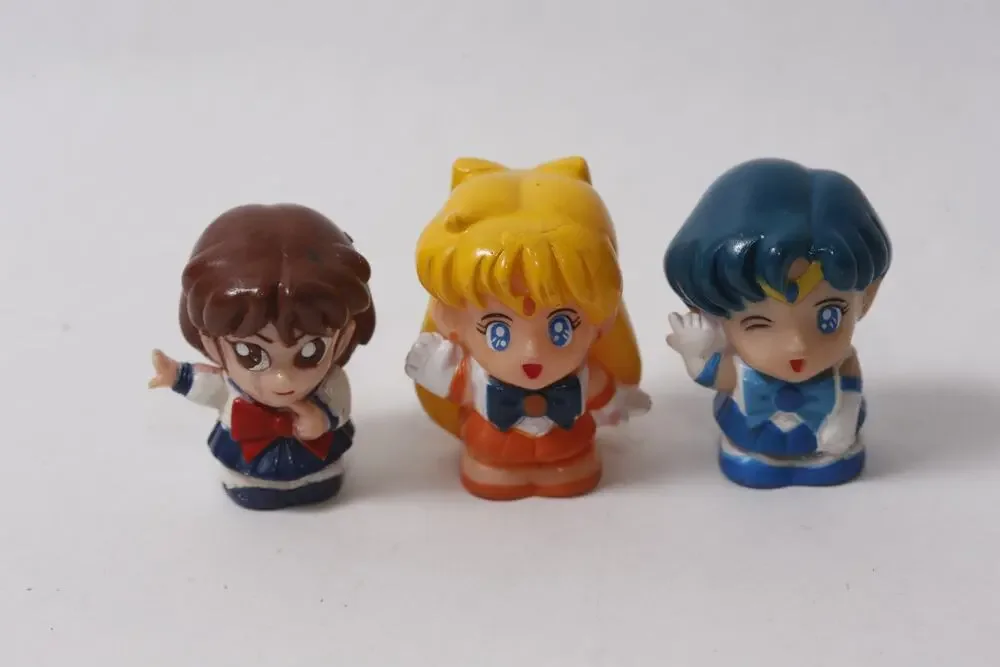 1990s Sailor Moon Jupiter Mercury Japan Exclusive Figure Lot ~ 260817-WH 1014